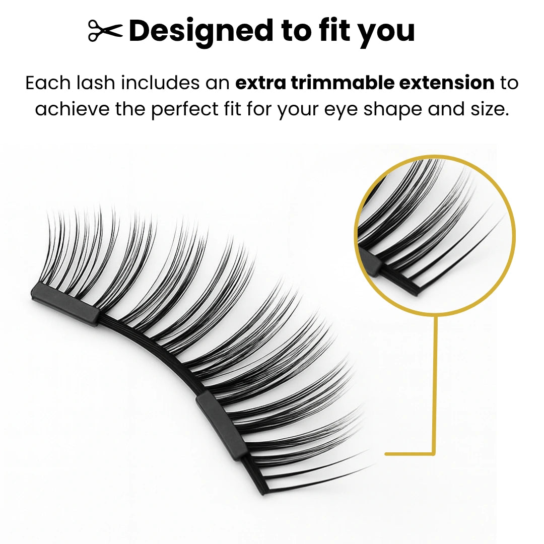 Professional Magnetic Lashes · Natural Effect