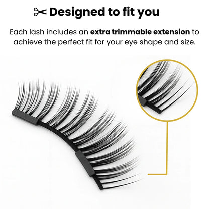 Professional Magnetic Lashes · Natural Effect
