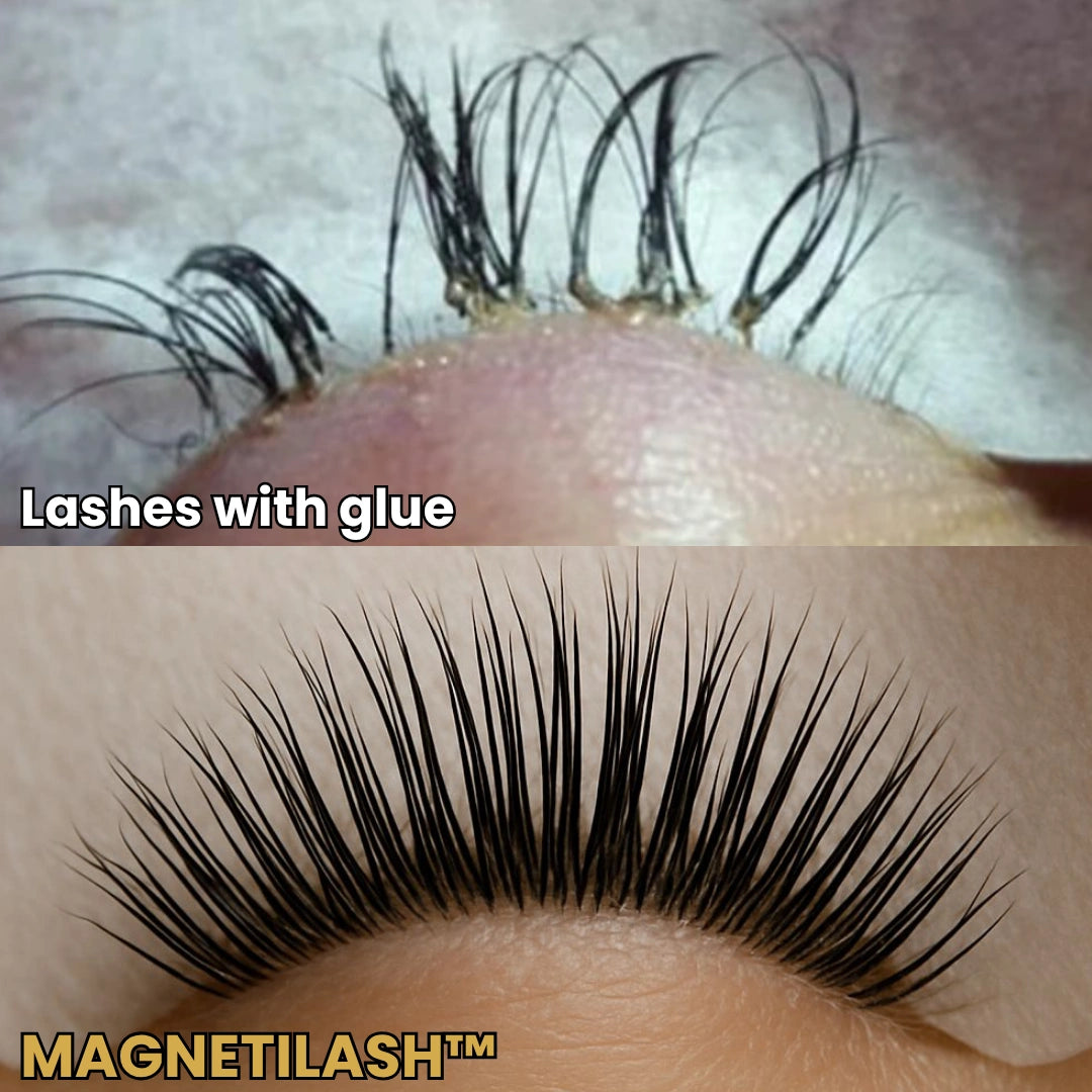 Professional Magnetic Lashes · Natural Effect