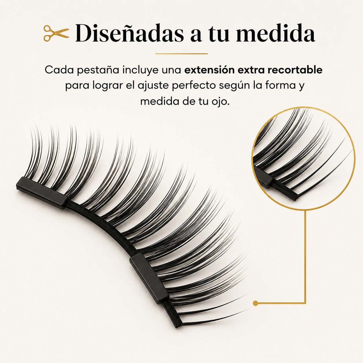 Pestañas Magnéticas Profesionales Efecto Natural