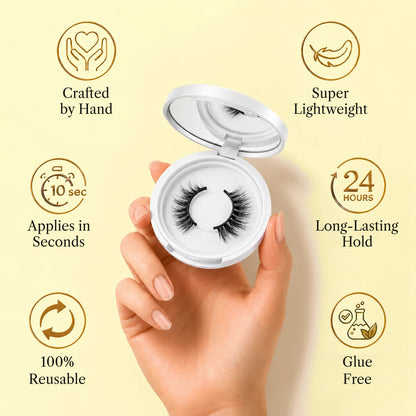 Natural-Looking Magnetic Lashes