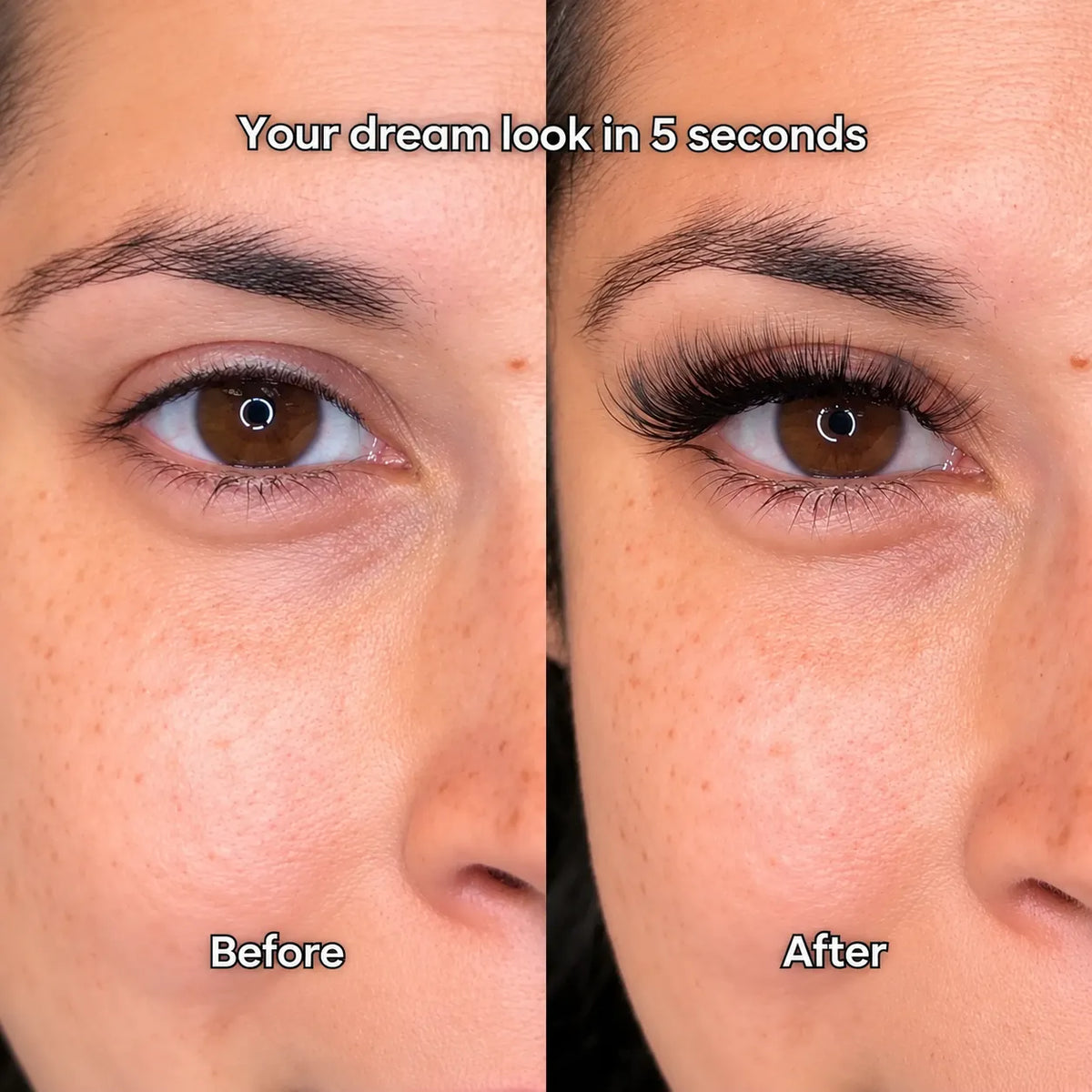 Natural-Looking Magnetic Lashes