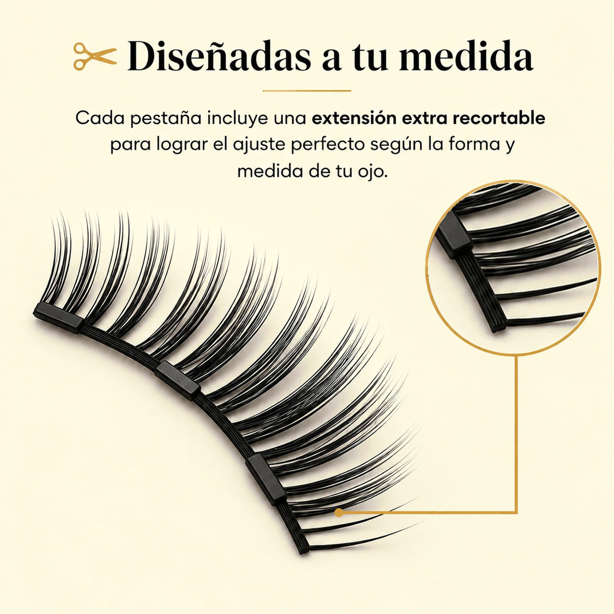 Pestañas Magnéticas Profesionales Efecto Natural