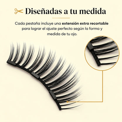 Pestañas Magnéticas Profesionales Efecto Natural