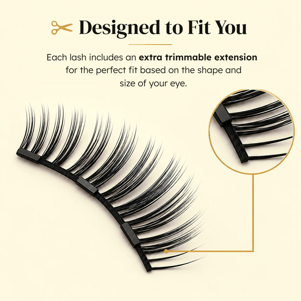 Natural-Looking Magnetic Lashes