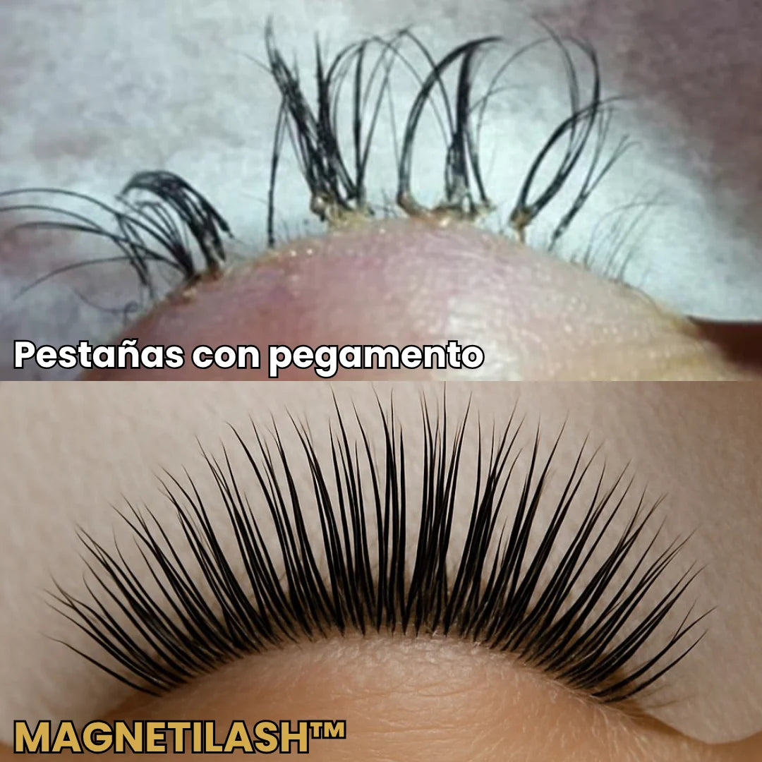 Set de Pestañas Magnéticas Efecto Natural